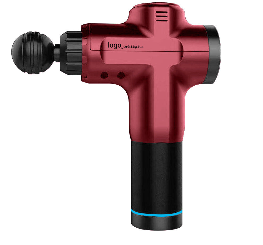 Pistolet de Massage Percussion Fascia Omorian Force - Rouge