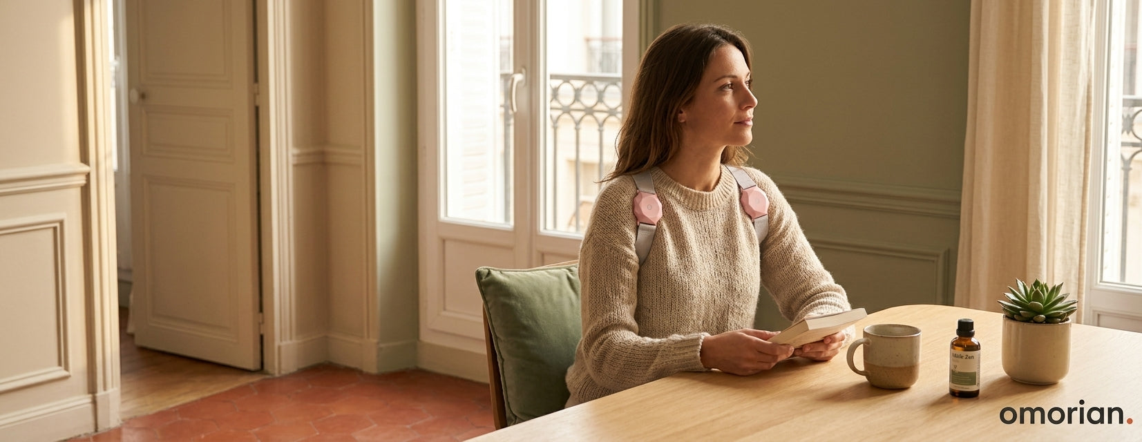 Correcteur Posture Smart Capteur Vibrant — in use_human