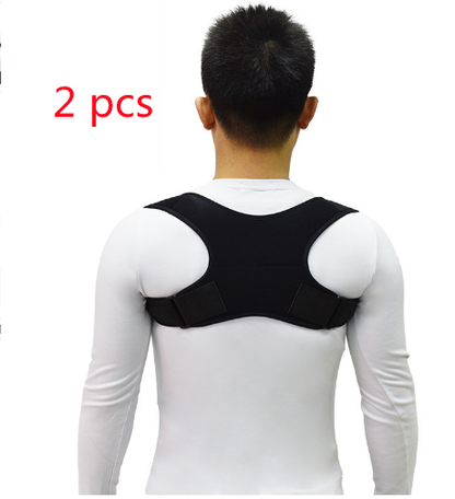 Correcteur de Posture Dorsale Dynamique Omorian Spine — Noir Pack 2