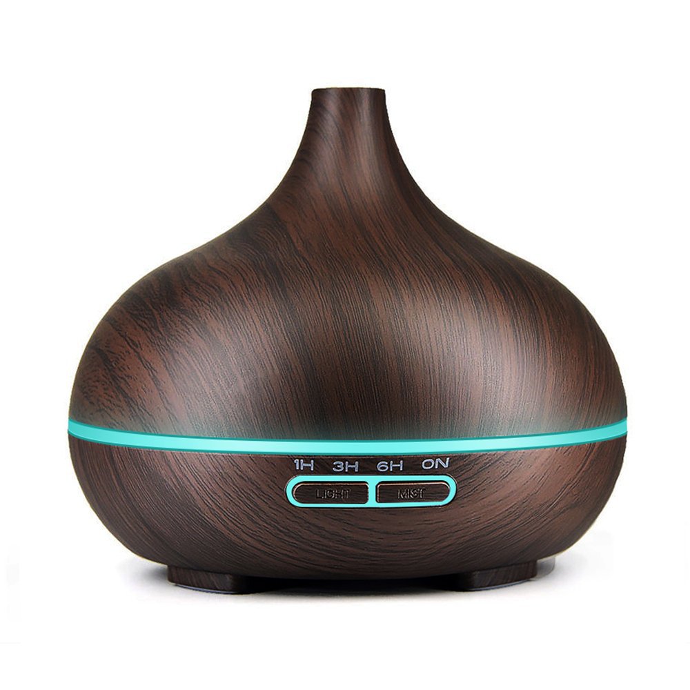 Humidificateur Aromathérapie 550ml Omorian Mist - Marron