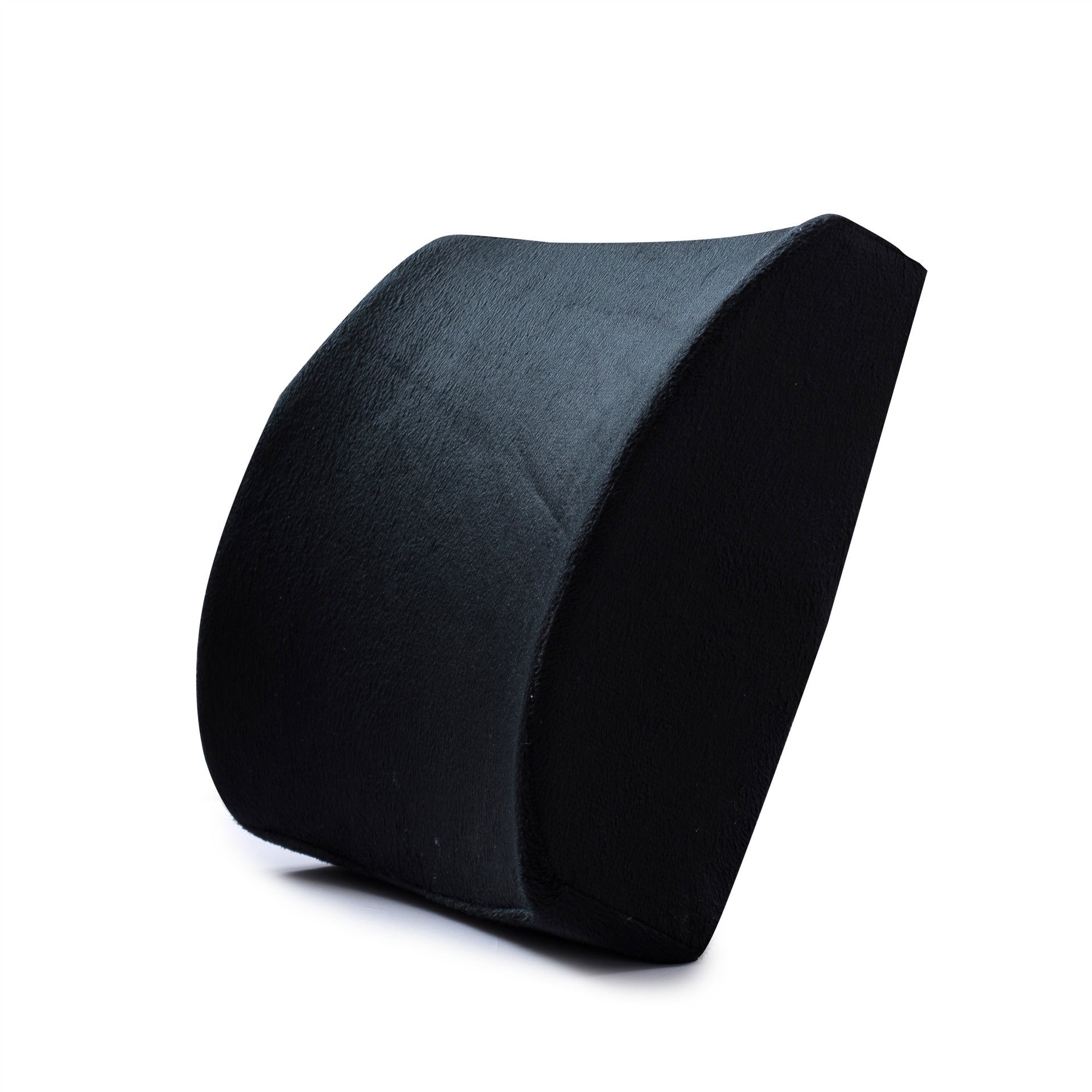 Coussin Lombaire Mémoire de Forme Bureau Omorian Lumbar — Noir