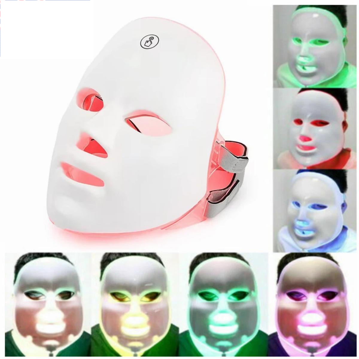 Masque LED Thérapie Lumière Rouge Omorian Glow
