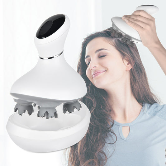 Masseur de Tête Étanche Premium Omorian Scalp Pro