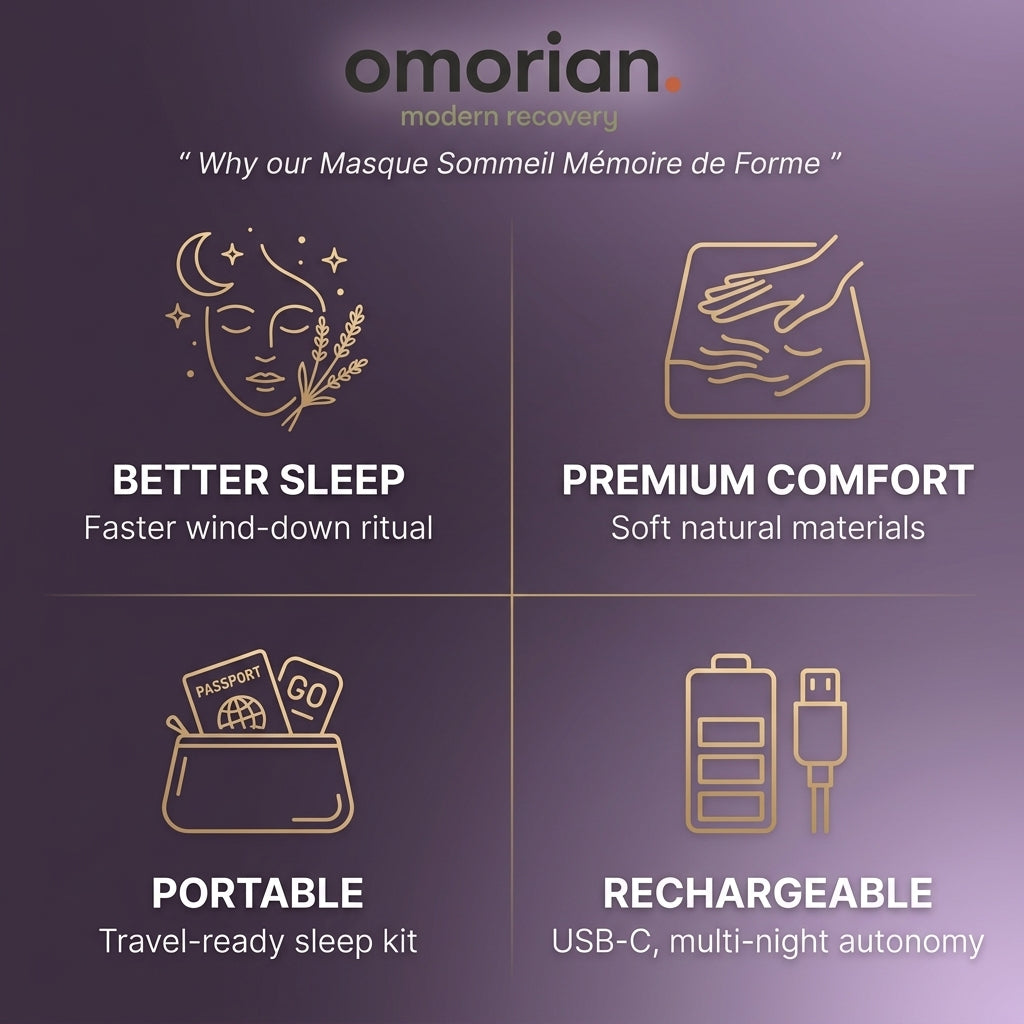 Omorian Dream Memory Foam Sleep Mask