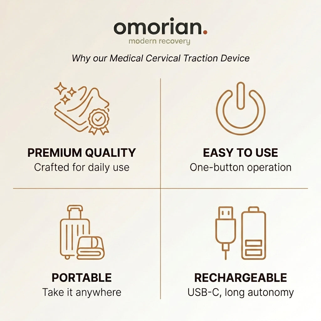 Medical Cervical Traction Device For Neck Protection