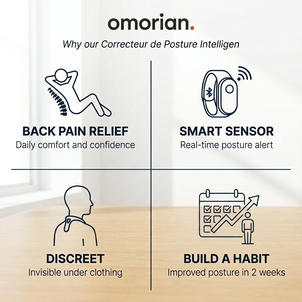 Correcteur de Posture Intelligent Omorian Align