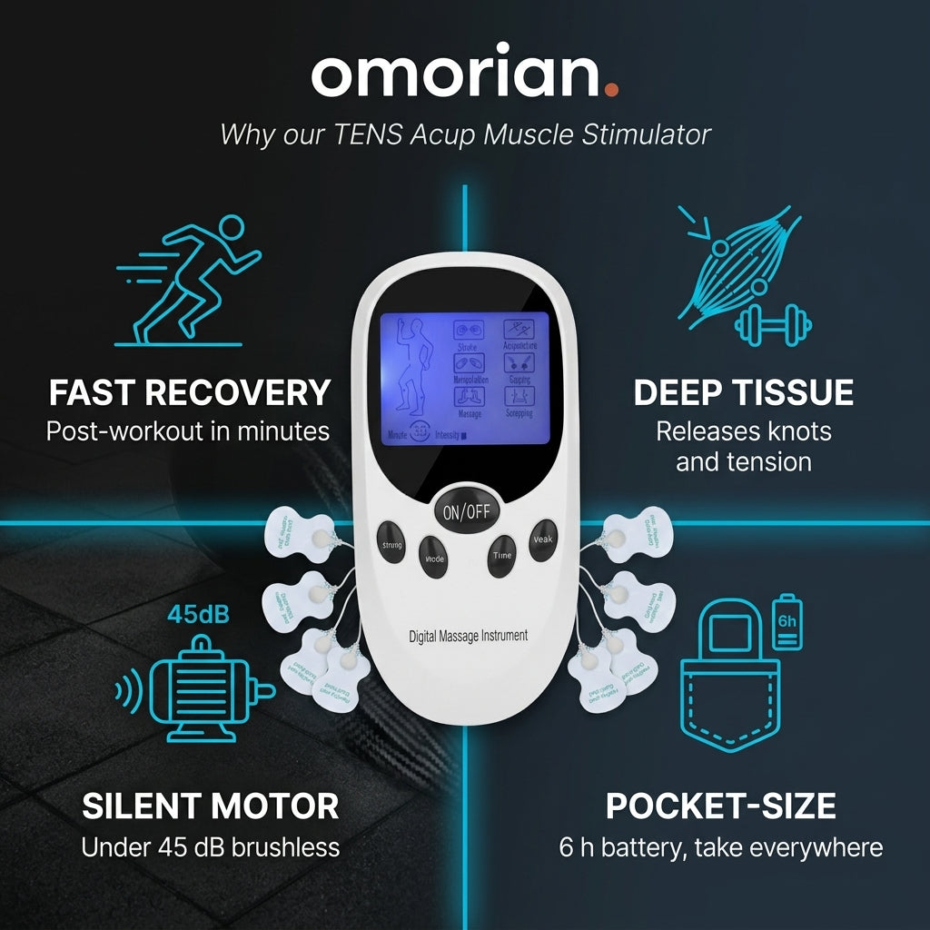 Omorian Pulse Therapy TENS Acupuncture Muscle Stimulator