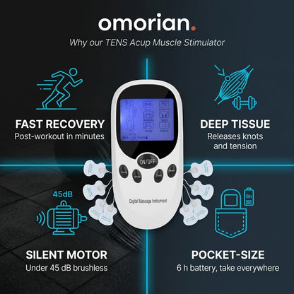 Omorian Pulse Therapy TENS Acupuncture Muscle Stimulator