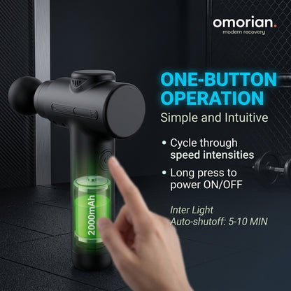 Pistolet de Massage Percussion Omorian Pulse