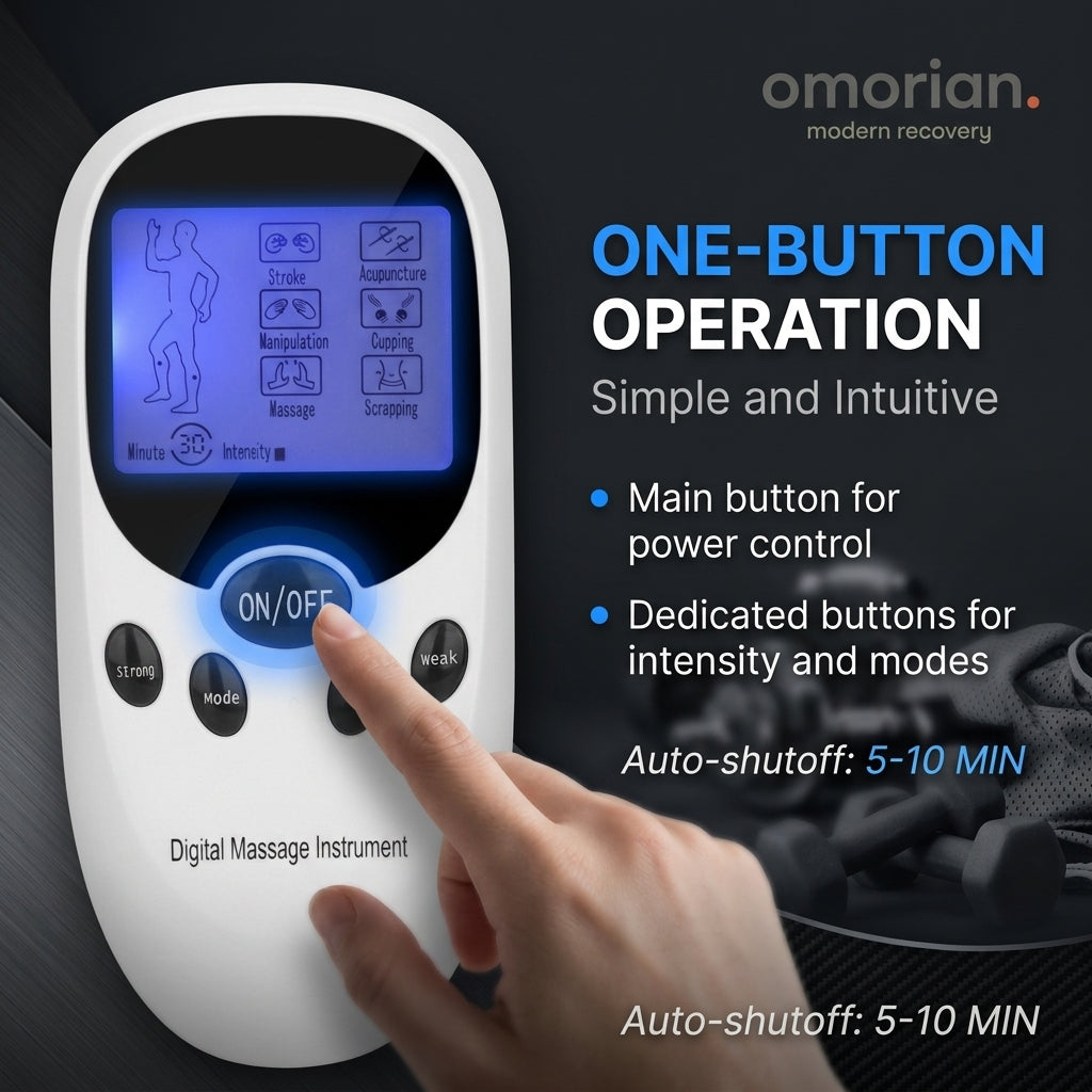 Omorian Pulse Therapy TENS Acupuncture Muscle Stimulator