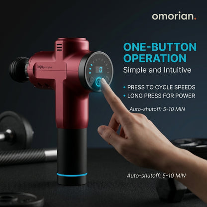Pistolet de Massage Percussion Fascia Omorian Force