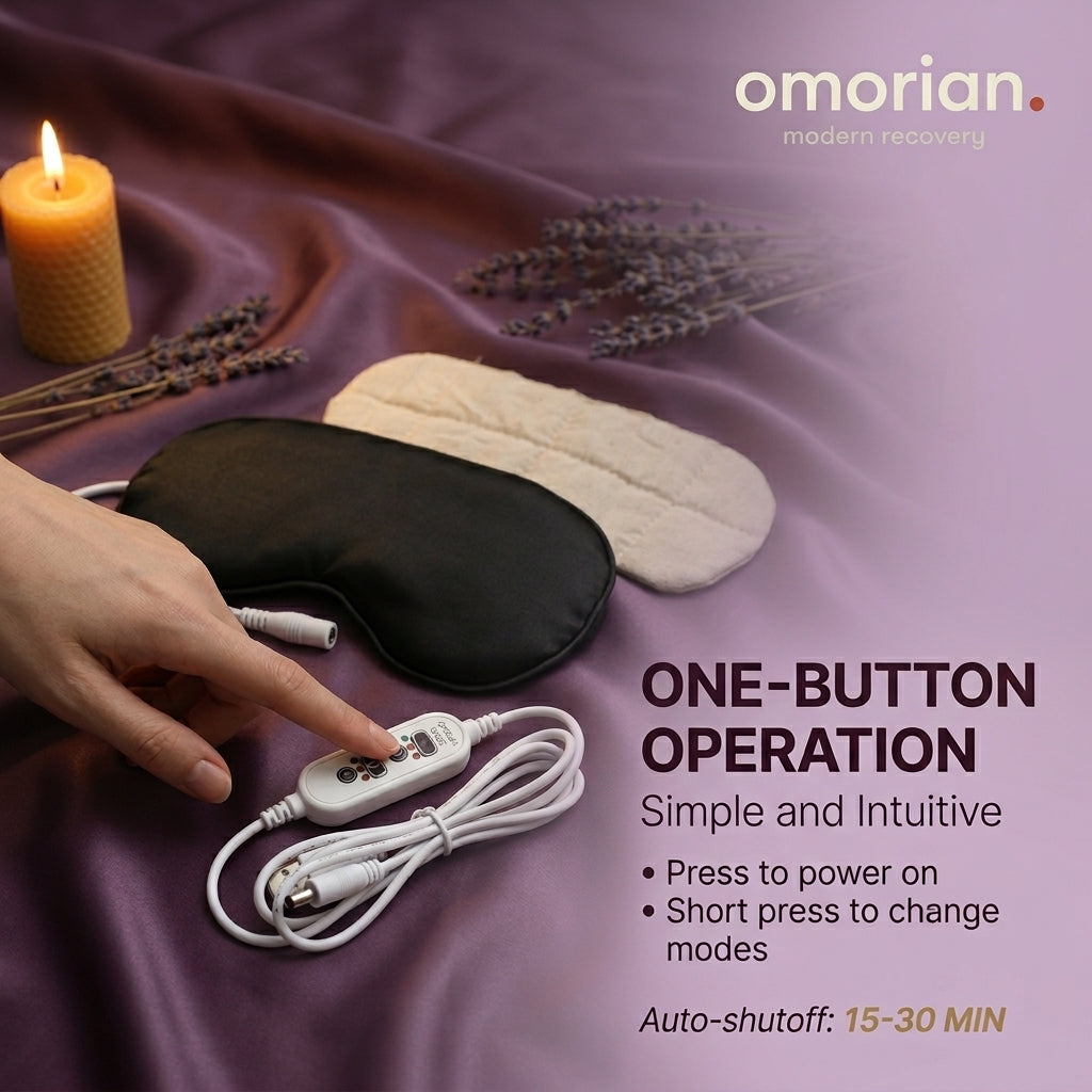 Omorian Calm Heated Eye Protection Sleep Mask