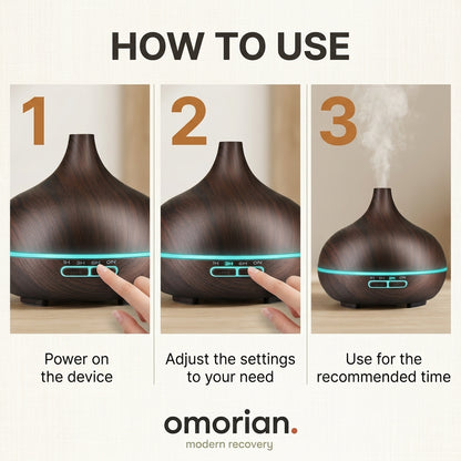 Omorian Mist 550ml Aromatherapy Humidifier