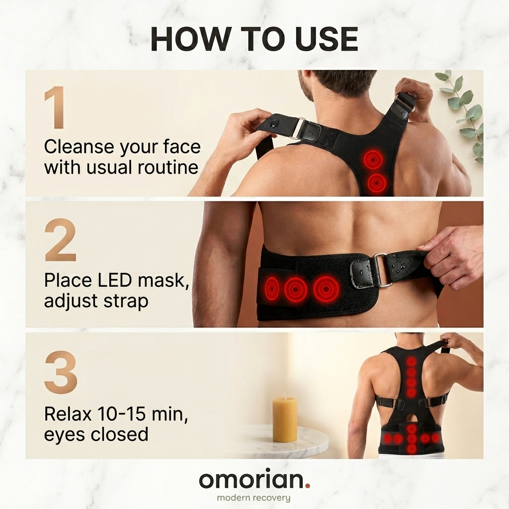 Omorian Posture Premium Kyphotone Posture Strap