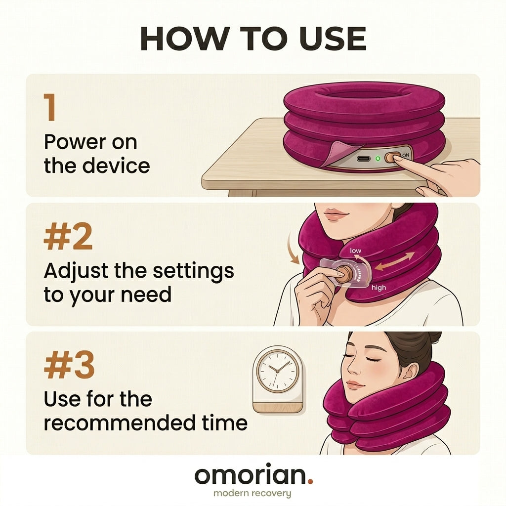 Medical Cervical Traction Device For Neck Protection