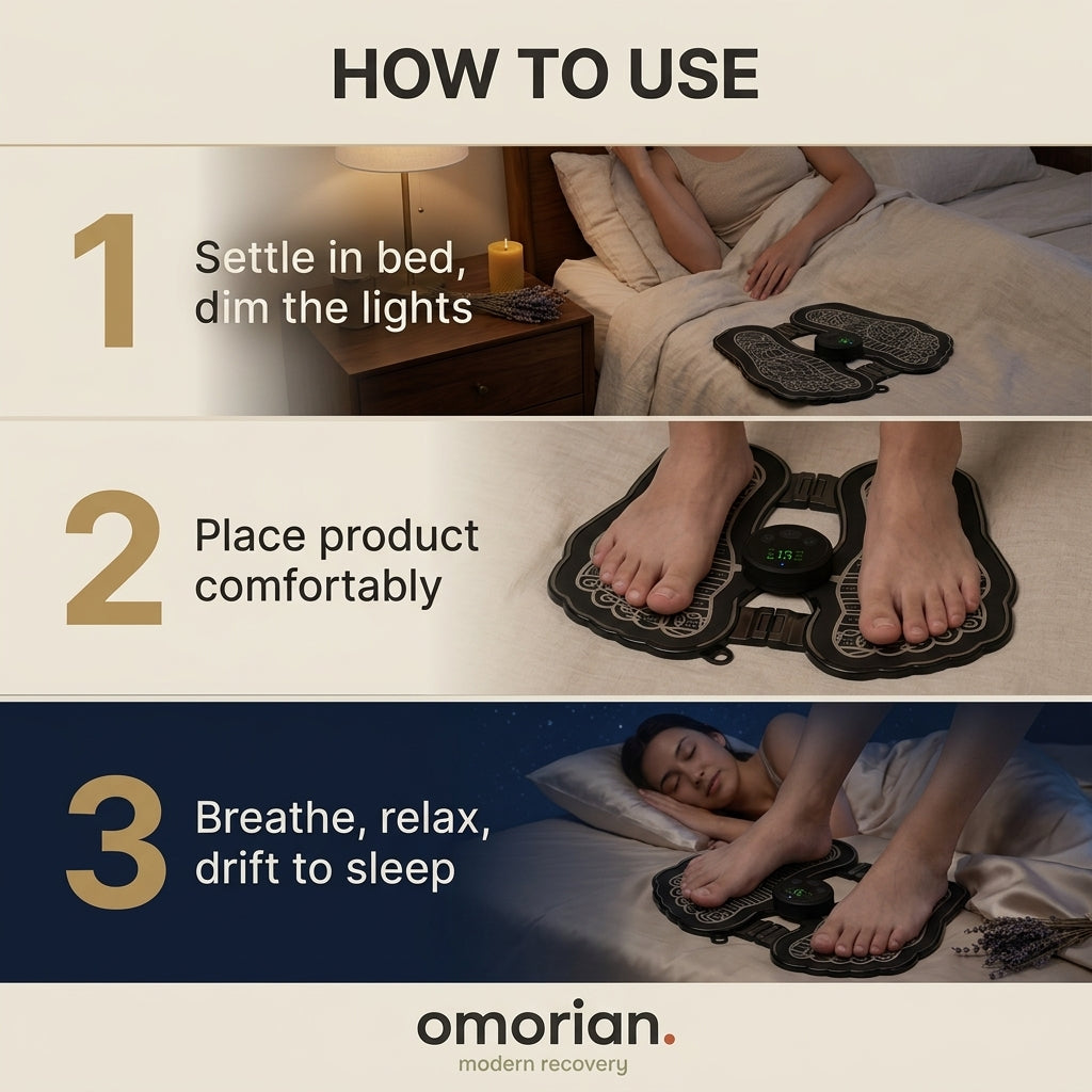 Oplaadbare Voetmassager Acupressuur Omorian FootRelax