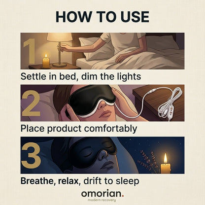 Omorian Calm Heated Eye Protection Sleep Mask
